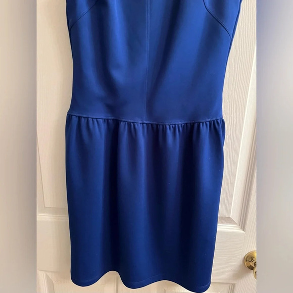 CYNTHIA ROWLEY~ COBALT BLUE~PULLOVER DRESS~SIZE 4 - Picture 2 of 10